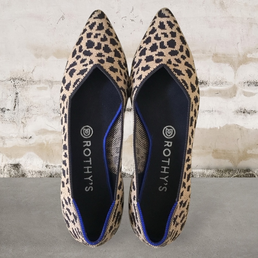 Rothy’s The Point Ballet Flat In Cheetah Print - image 2